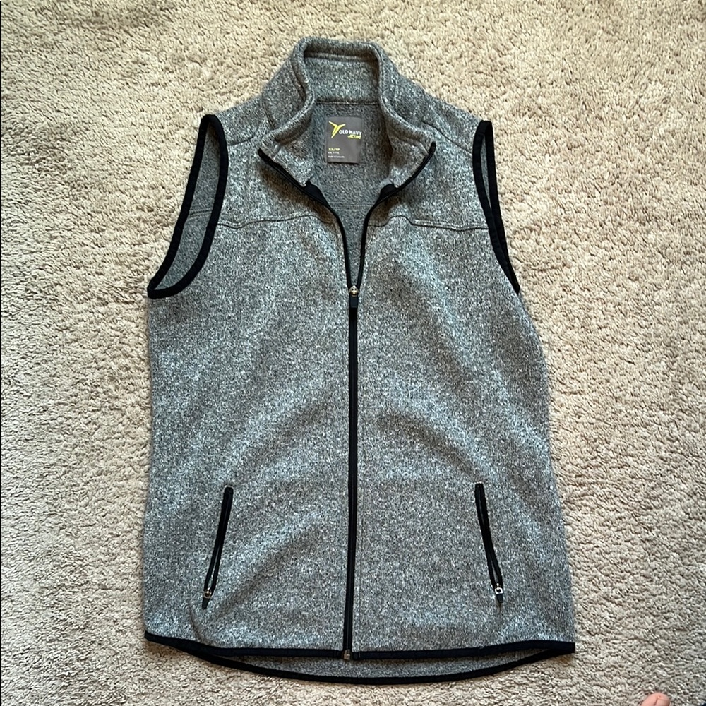 Old Navy Heather Gray Active Vest